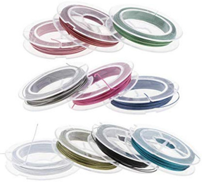 DIY Crafts Multicolor Thread(10 m Pack of10)