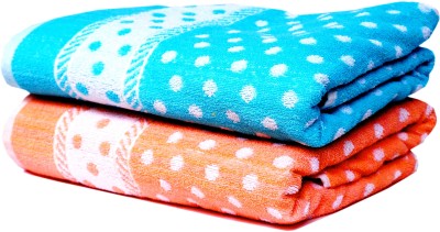 Space Fly Cotton 480 GSM Bath Towel Set(Pack of 2)