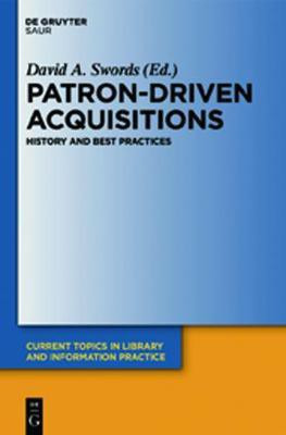 Patron-Driven Acquisitions(English, Electronic book text, unknown)