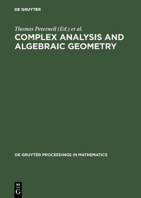 Complex Analysis and Algebraic Geometry(English, Hardcover, unknown)