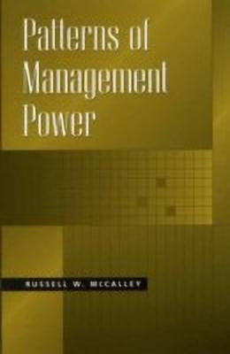 Patterns of Management Power(English, Hardcover, McCalley Russell)