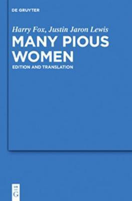 Many Pious Women(English, Electronic book text, Fox Harry)