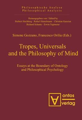 Tropes, Universals and the Philosophy of Mind(English, Electronic book text, unknown)