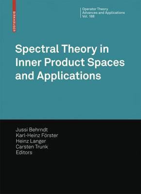 Spectral Theory in Inner Product Spaces and Applications(English, Electronic book text, Behrndt Jussi)