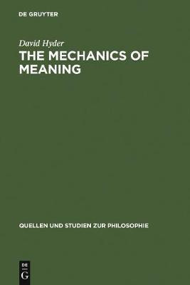 The Mechanics of Meaning(English, Electronic book text, Hyder David)