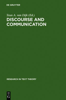 Discourse and Communication(English, Electronic book text, unknown)