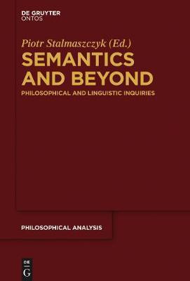 Semantics and Beyond(English, Electronic book text, unknown)