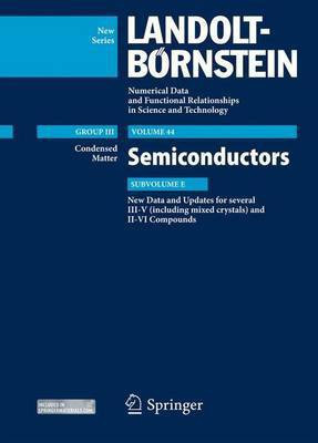 New Data and Updates for several III-V (including mixed crystals) and II-VI Compounds(English, Hardcover, unknown)