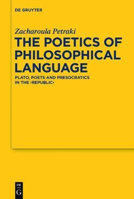 The Poetics of Philosophical Language(English, Electronic book text, Petraki Zacharoula)