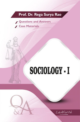 Sociology - I (Questions and Answers)(English, Paperback, Prof Dr Rega Surya Rao)