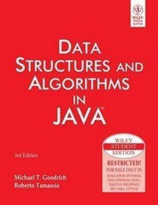 Data Structures and Algorithms in Java(English, Paperback, Goodrich Michael T)