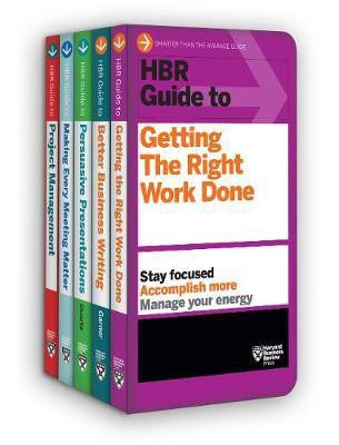 HBR Guides to Being an Effective Manager Collection (5 Books) (HBR Guide Series)(English, Book, Harvard Business Review Bryan A.)