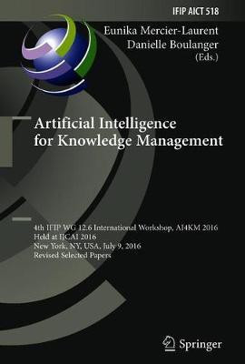 Artificial Intelligence for Knowledge Management(English, Hardcover, unknown)