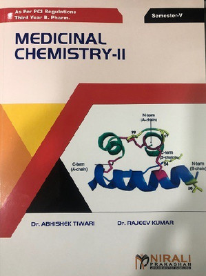 MEDICINAL CHEMISTRY-II(English, Paperback, Dr. Abhishek Tiwari , Dr. Rajeev Kumar)