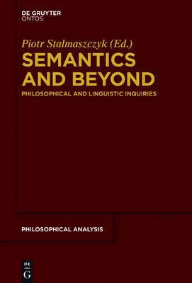 Semantics and Beyond(English, Hardcover, unknown)