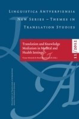 Translation and Knowledge Mediation in Medical and Health Settings(English, Paperback, unknown)