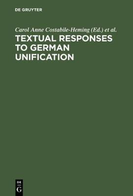 Textual Responses to German Unification(English, Electronic book text, unknown)