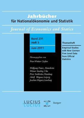 Empirical Studies with New German Firm Level Data from Official Statistics(English, Electronic book text, unknown)
