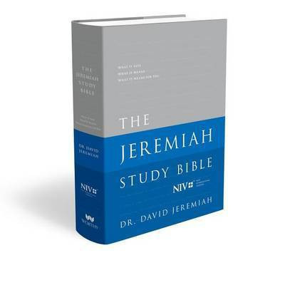 THE JEREMIAH STUDY BIBLE, NIV: JACKETED HARDCOVER(English, Hardcover, Jeremiah David)
