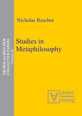 Studies in Metaphilosophy(English, Electronic book text, Rescher Nicholas)