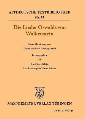 Die Lieder Oswalds von Wolkenstein(German, Paperback, Wolkenstein Oswald)