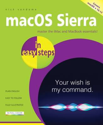macOS Sierra in easy steps(English, Paperback, Vandome Nick)