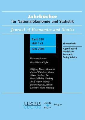 Agent Based Models for Economic Policy Advice(English, Electronic book text, unknown)