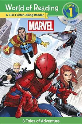 World of Reading: Marvel 3-in-1 Listen-Along Reader-World of Reading Level 1(English, Paperback, Marvel Press Book Group)
