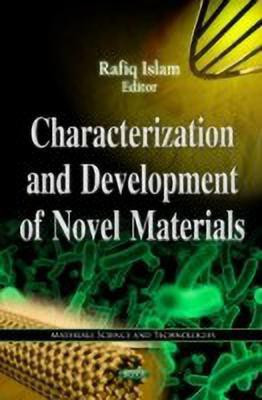 Characterization & Development of Novel Materials(English, Hardcover, unknown)