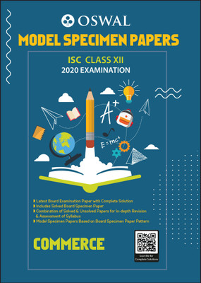 Model Specimen Papers for Commerce: ISC Class 12 for 2020 Examination(English, Paperback, Oswal)