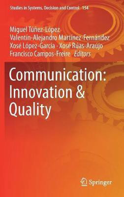 Communication: Innovation & Quality(English, Hardcover, unknown)