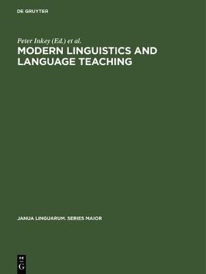 Modern Linguistics and Language Teaching(English, Hardcover, unknown)