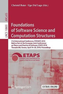 Foundations of Software Science and Computation Structures(English, Paperback, unknown)