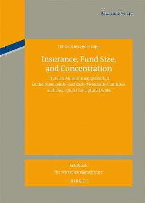 Insurance, Fund Size, and Concentration(English, Electronic book text, Jopp Tobias Alexander)