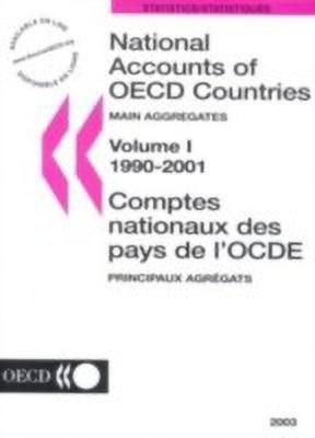 National Accounts of O.E.C.D. Countries: Main Aggregates v. 1(English, Paperback, Organization for Economic Co-operation, Development)