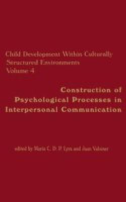 Child Development Within Culturally Structured Environments, Volume 4(English, Hardcover, unknown)
