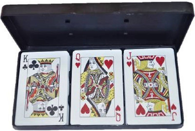 Atabz Rummy playing Cards 3set(Multicolor)