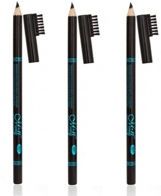 MN PERFECT LOOK EYE BROW WATERPROOF PENCIL PACK(BLACK)