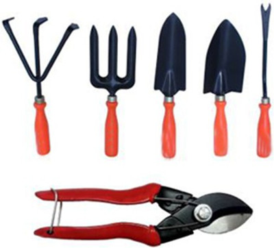 JetFire Gardening Tools Set with Heavy Cutter Garden Tool Kit(6 Tools)