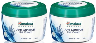 HIMALAYA Herbals Anti-Dandruff Hair Cream, 100 ml PACK OF 2 Hair Cream(200 ml)