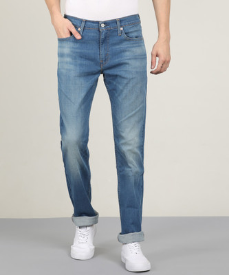 levi's slim men's blue jeans