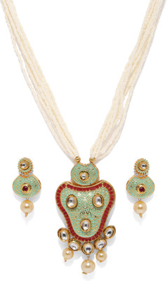 Sukkhi Alloy Gold-plated Multicolor Jewellery Set(Pack of 1)