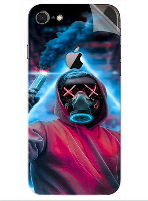 Snooky Apple Iphone 8 Mobile Skin(Blue)