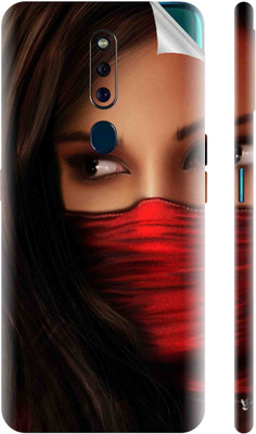 Snooky Oppo F11 Pro Mobile Skin(Red)