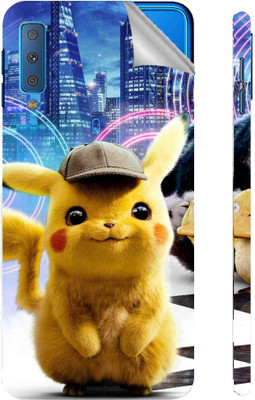 Snooky Samsung Galaxy A7 2018 Edition Mobile Skin(Yellow)