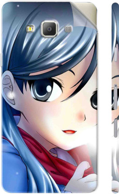 Snooky Samsung Galaxy E7 Mobile Skin(Blue)