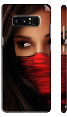 Snooky Samsung Galaxy Note 8 Mobile Skin(Red)