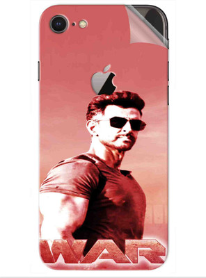 Snooky Apple Iphone 8 Mobile Skin(Red)