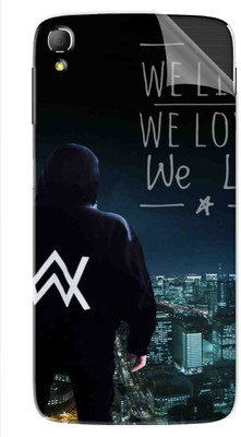 Snooky Panasonic Eluga Switch Mobile Skin(Black)
