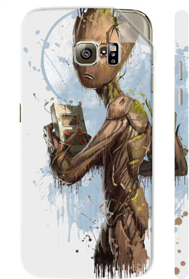 Snooky Samsung Galaxy S6 Edge Mobile Skin(White)